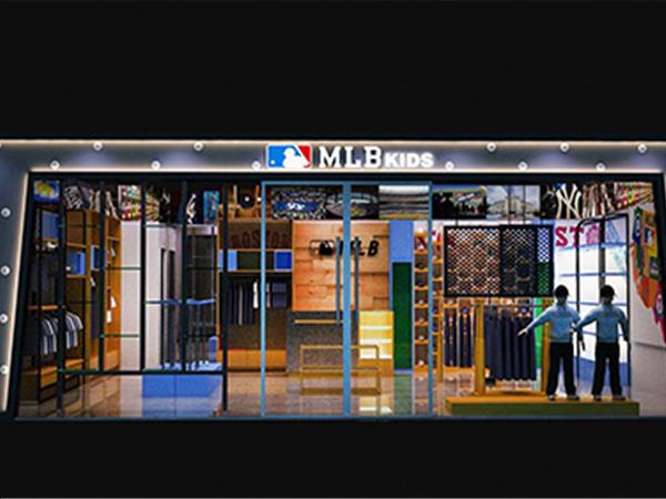 MLB童装店铺展示