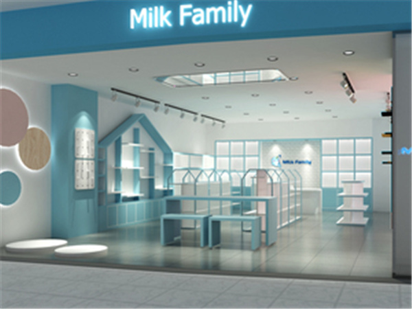MilkFamily童装店铺展示