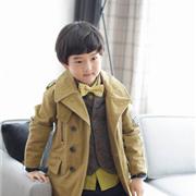 韩国童装品牌G-Brand金尚2020秋冬新款上市 童装风衣款式搭配